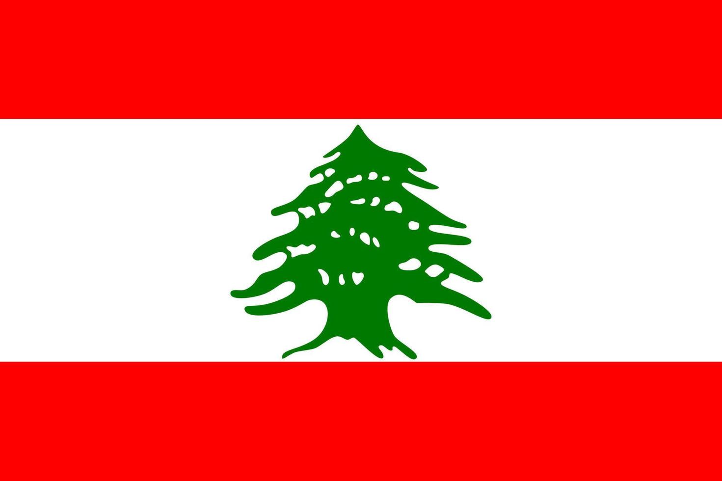 Flagge des Libanon. symbol des unabhängigkeitstags, souvenir-fußballspiel, knopfsprache, symbol. vektor