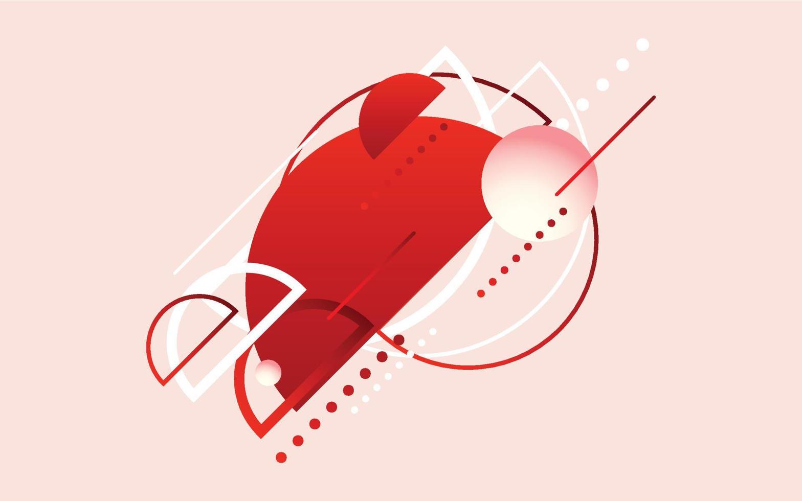 abstrakt röd modern teknologi bakgrund. vektor illustration