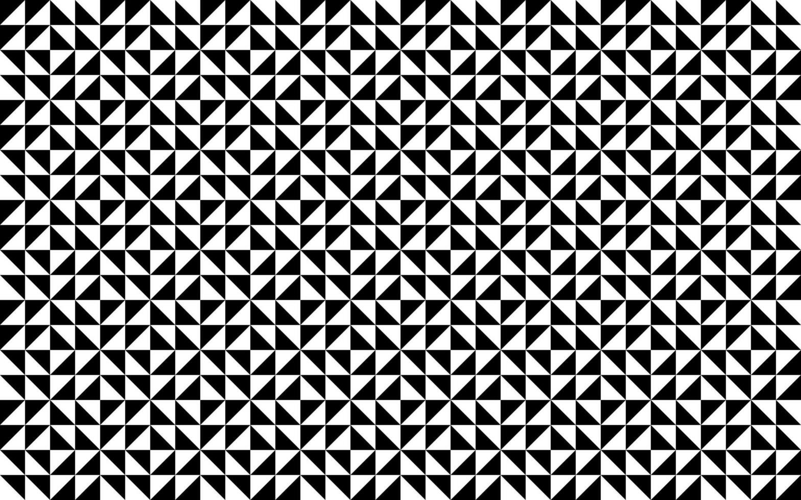 svart och vit sömlös vektor geometrisk mönster. svartvit upprepa mönster. abstrakt bakgrund med trianglar
