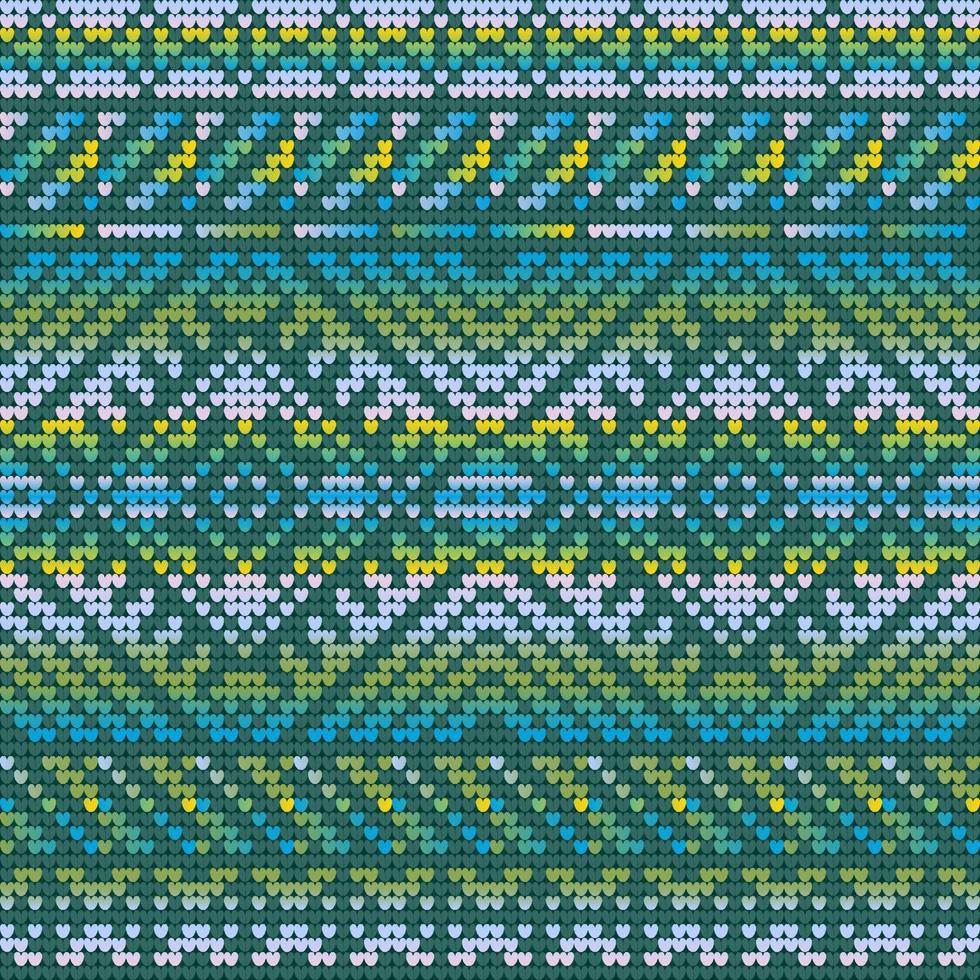 nahtloses Muster mit Farbverlauf von hässlichen Weihnachtspullovern vektor