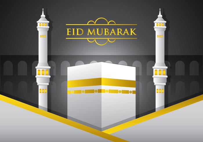 Eid mubarak vektor