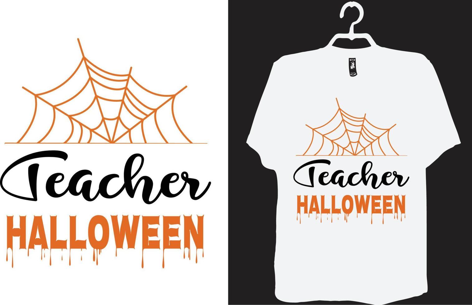 Halloween-T-Shirt-Design vektor