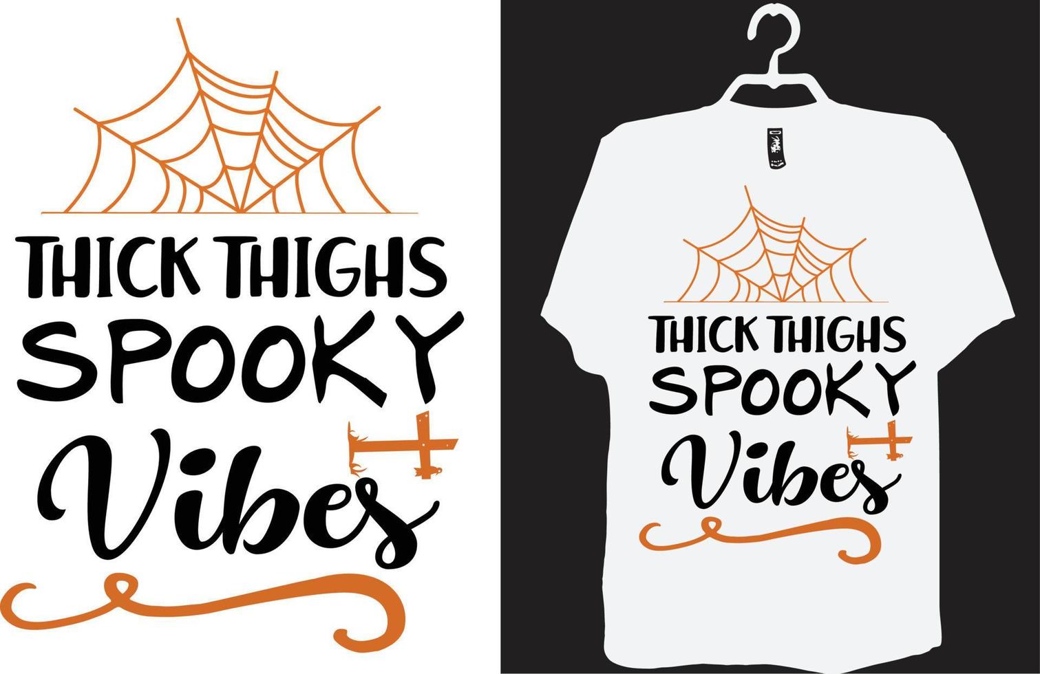 Halloween-T-Shirt-Design vektor