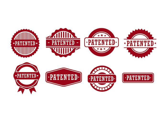 Patent Seal Vektor