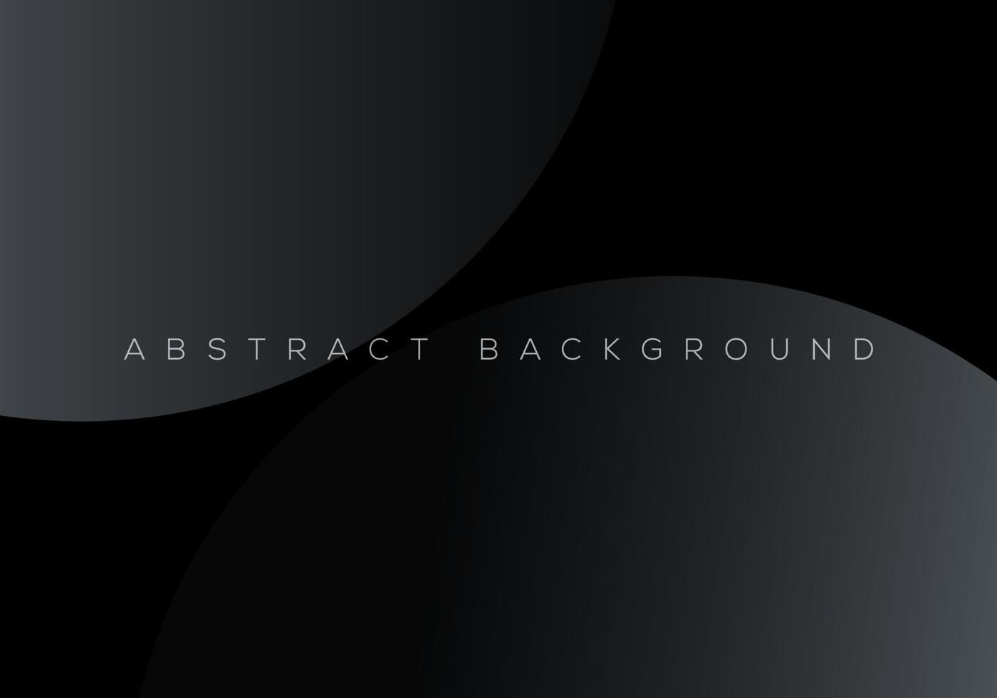 erstklassiges schwarzes abstraktes hintergrundkonzept mit luxuriösen geometrischen dunkelgrauen formen hintergrund mit kopienraum für text oder nachricht vektor