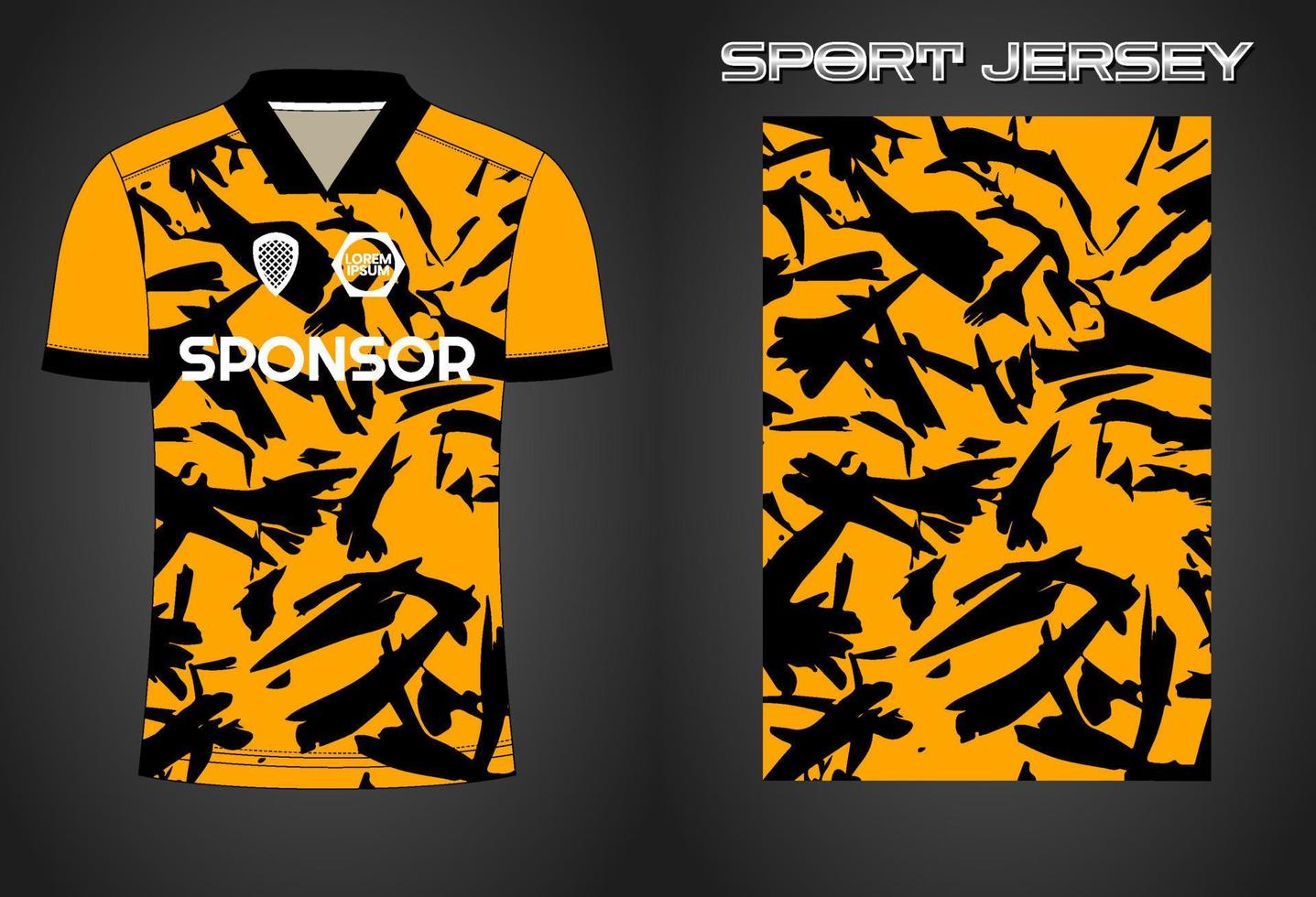 fotboll jersey sport skjorta design mall vektor