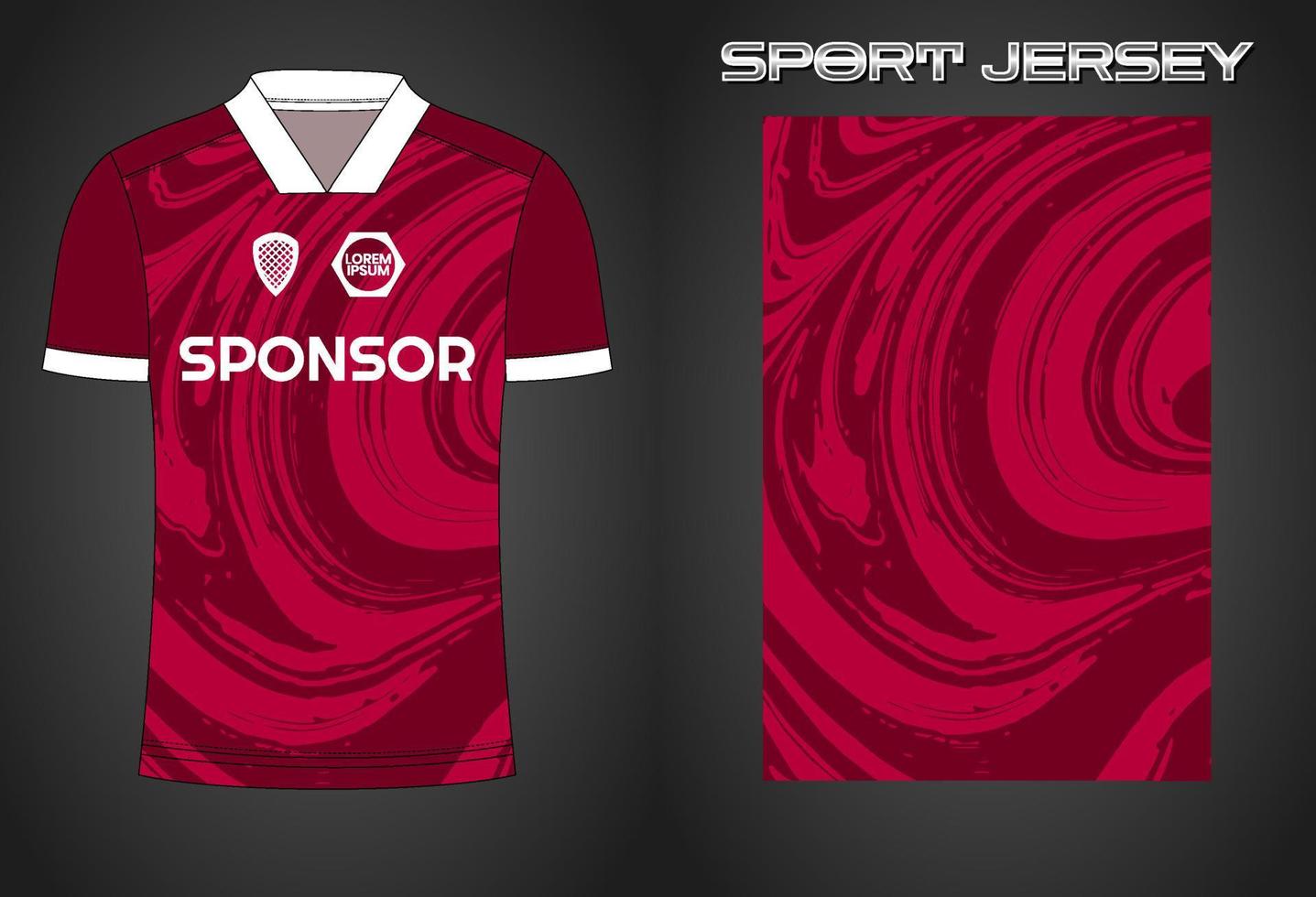 fotboll jersey sport skjorta design mall vektor