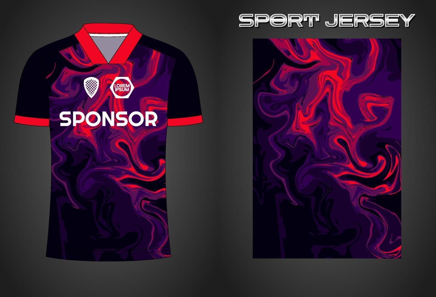 fotboll jersey sport skjorta design mall vektor