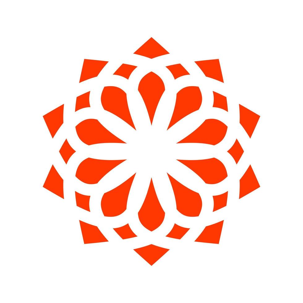 asiatisches Kreis-Mandala-Muster. kreisförmige Ornamente. Mandala mit rundem Muster. runde Hintergründe für Grußkarten, Einladungen, Tattoo-Vorlagen, Business-Stil, Karten oder anderes. Vektor-Illustration vektor