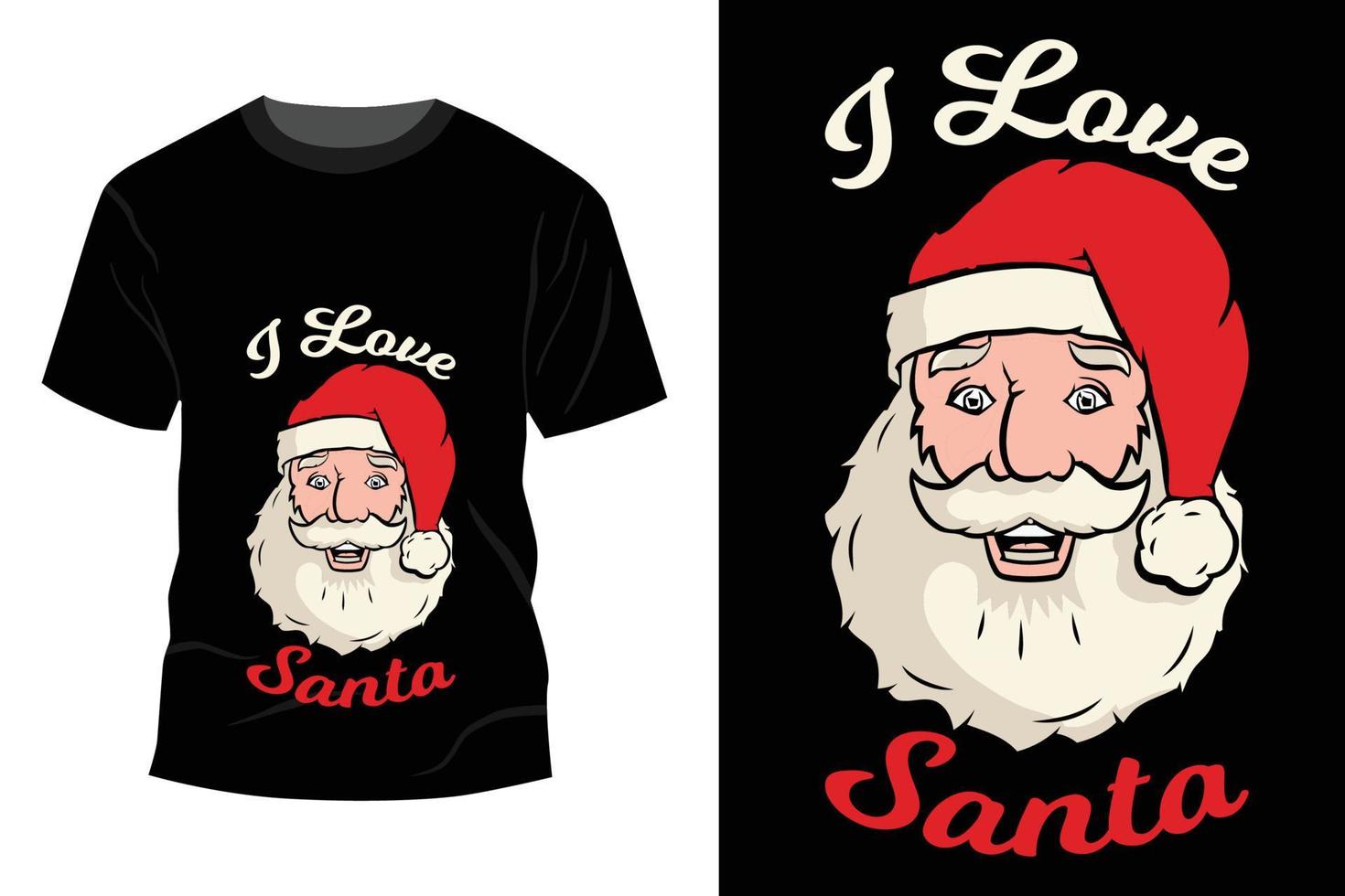 Weihnachts-T-Shirt-Design vektor