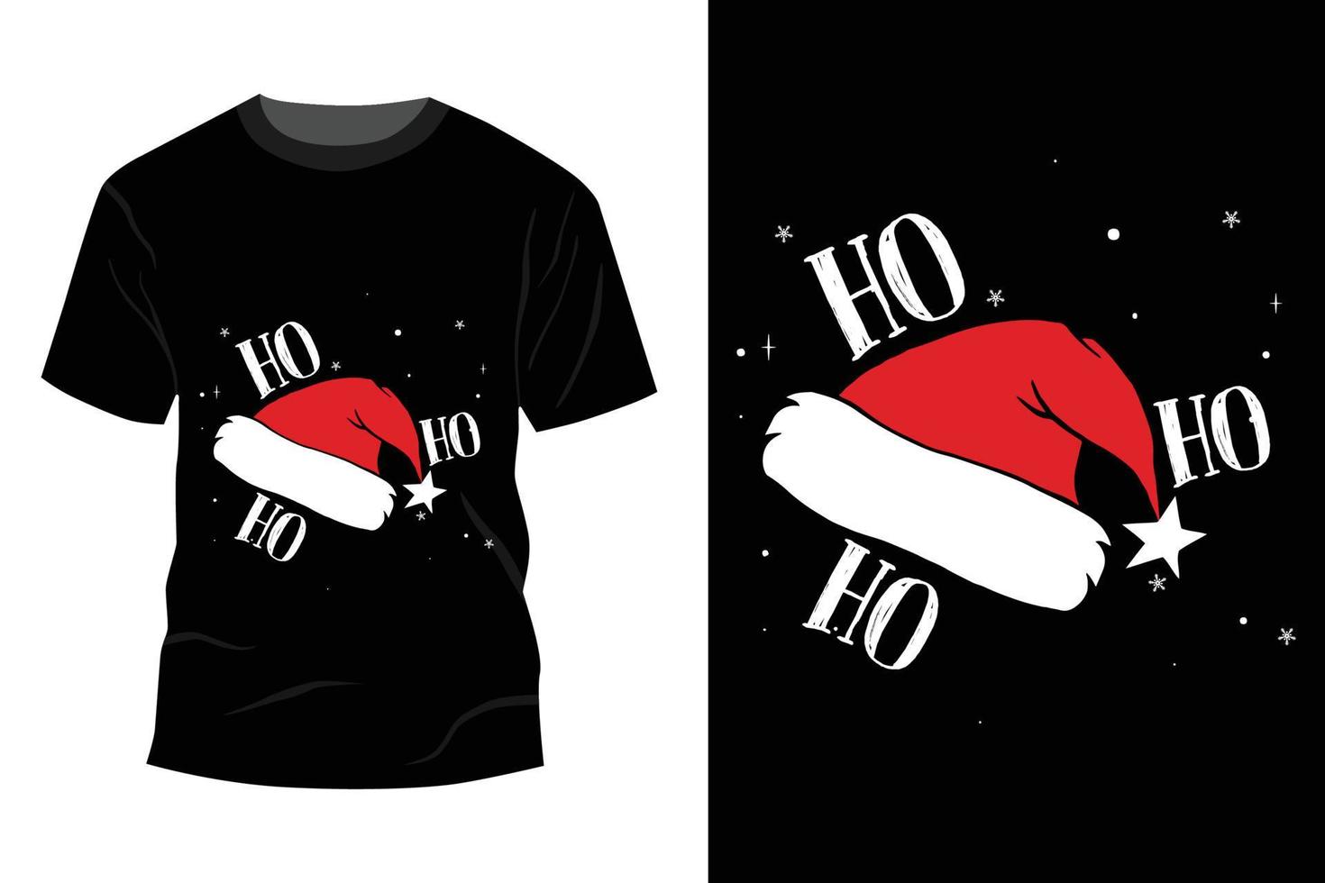 Weihnachts-T-Shirt-Design vektor