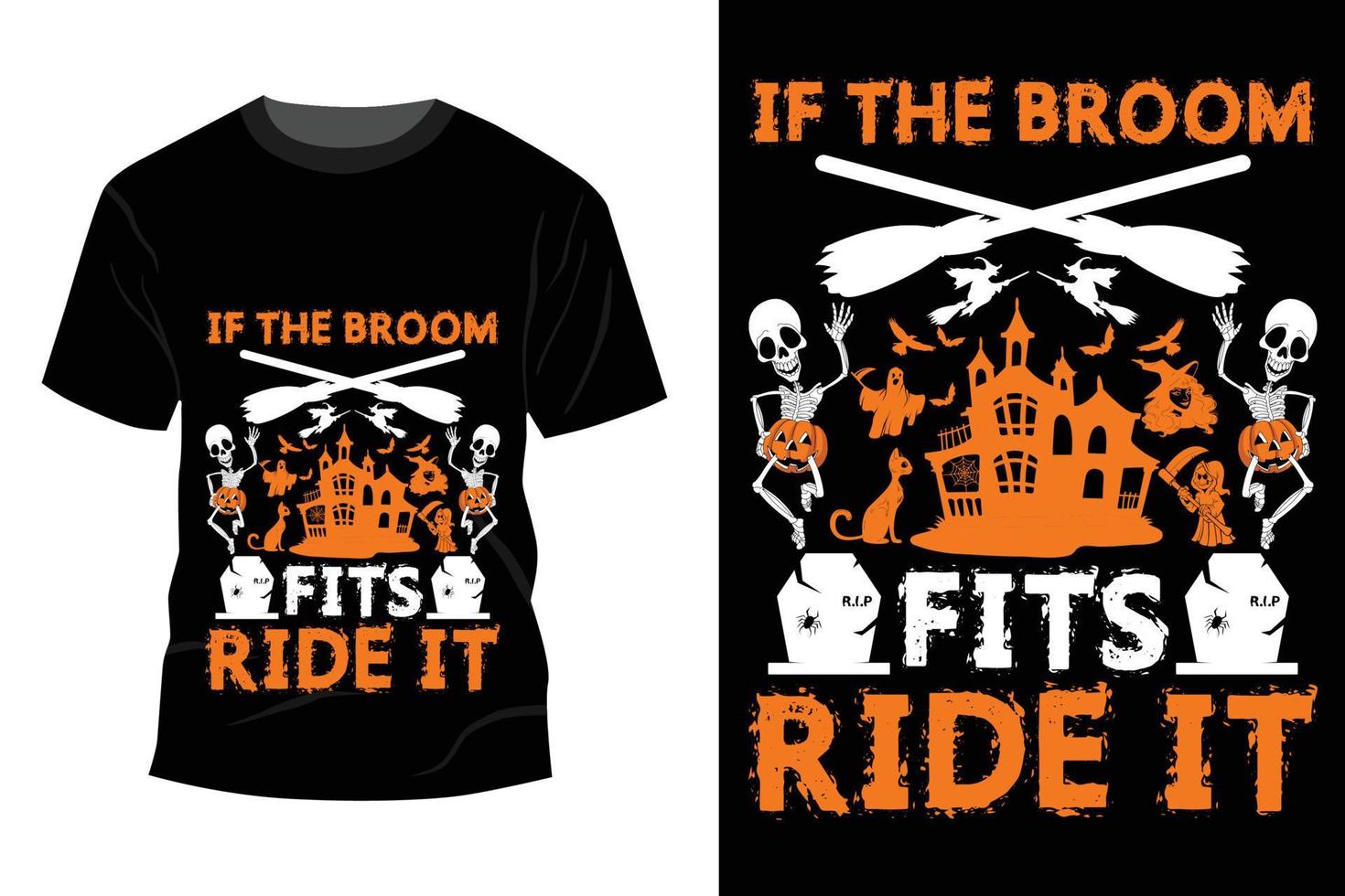 halloween t-shirt design vektor