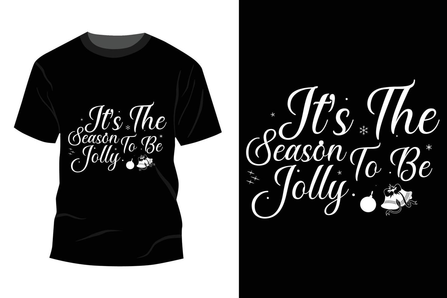 jul t-shirt design vektor