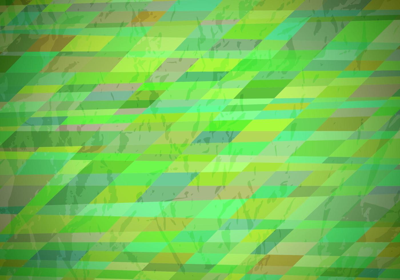 abstrakter strukturierter Hintergrund mit grünen bunten Rechtecken. schönes futuristisches dynamisches geometrisches Musterdesign. Vektor-Illustration vektor