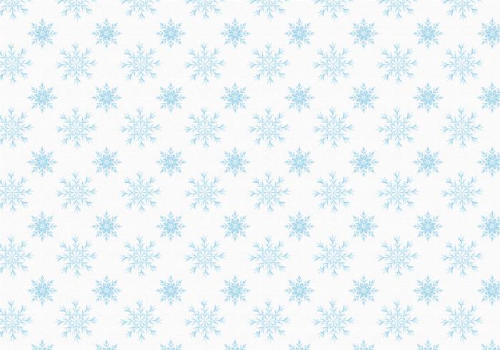 Gratis Vector Snowflakes Pattern