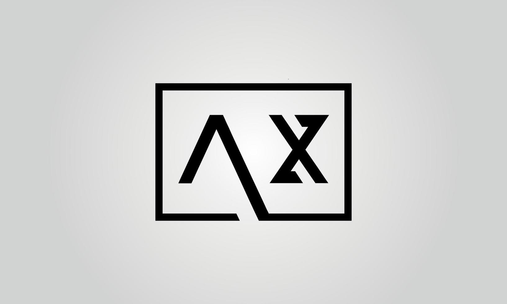 Axt-Logo-Design. erste axt brief logo icon design kostenlose vektorvorlage. vektor