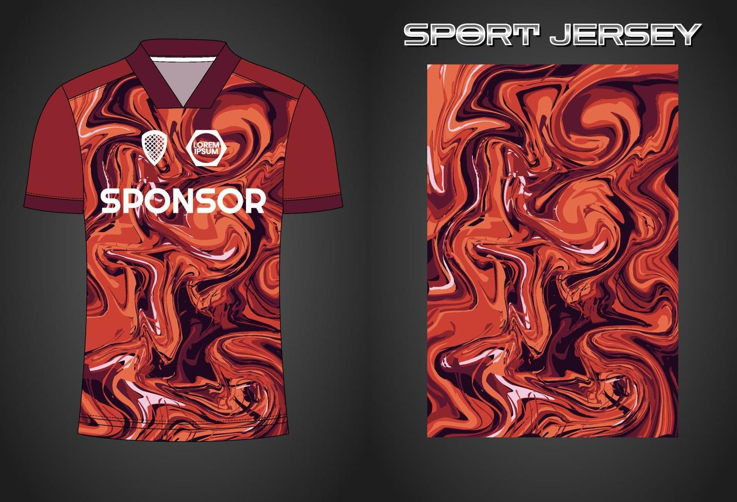 fotboll jersey sport skjorta design mall vektor