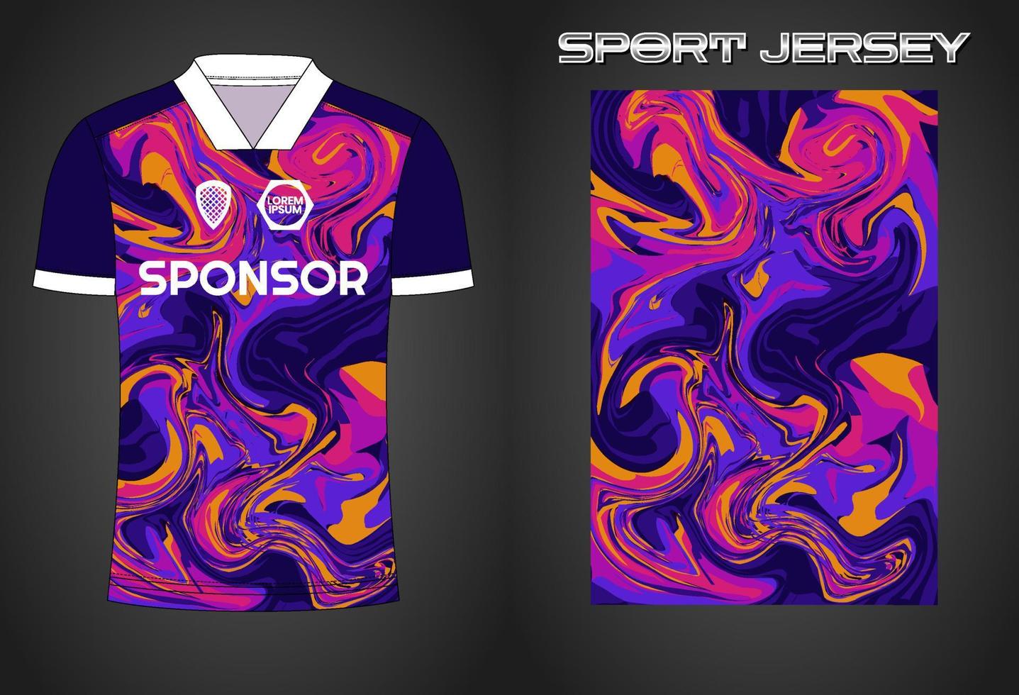 fotboll jersey sport skjorta design mall vektor