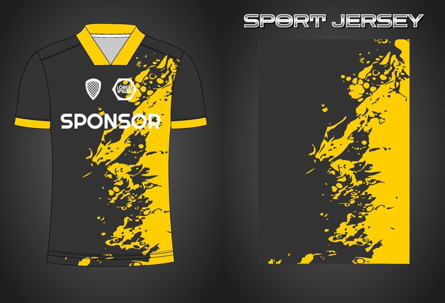 fotboll jersey sport skjorta design mall vektor