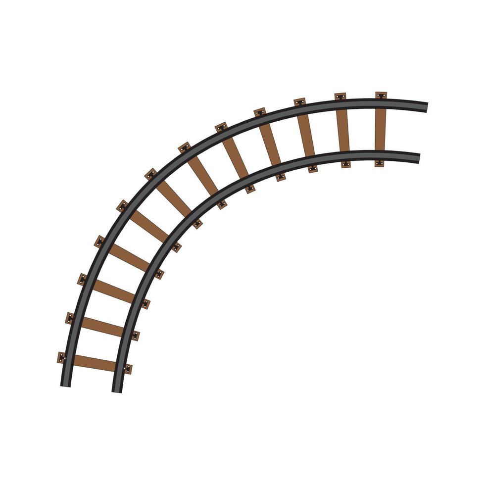 Eisenbahnillustrationsvektor vektor