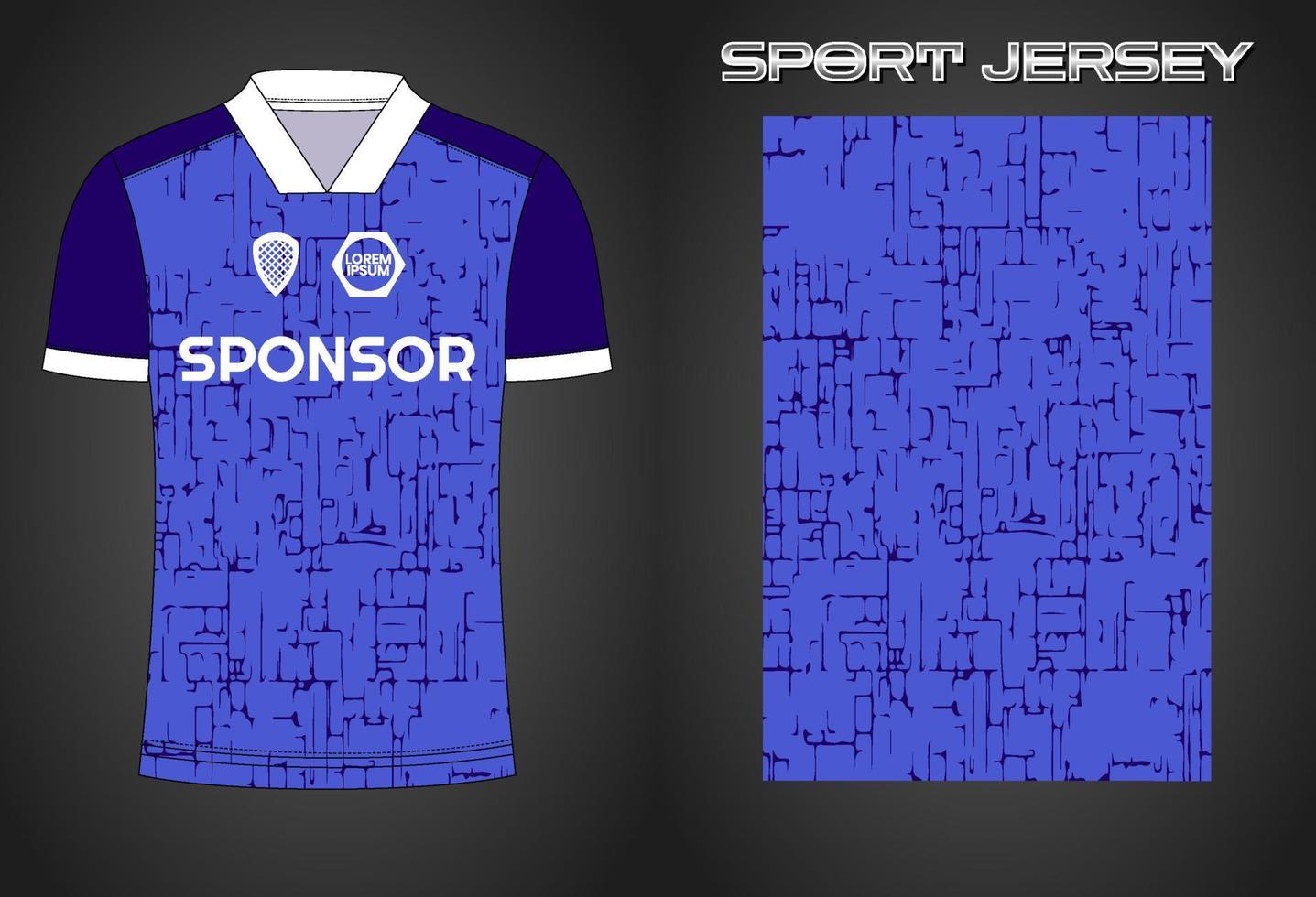 fotboll jersey sport skjorta design mall vektor