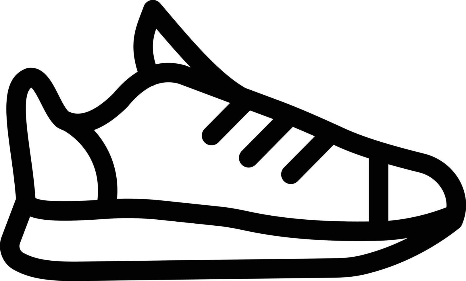 Schuhe, Vektorgrafik auf einem Hintergrund. Premium-Qualitätssymbole. Vektorsymbole für Konzept und Grafikdesign. vektor