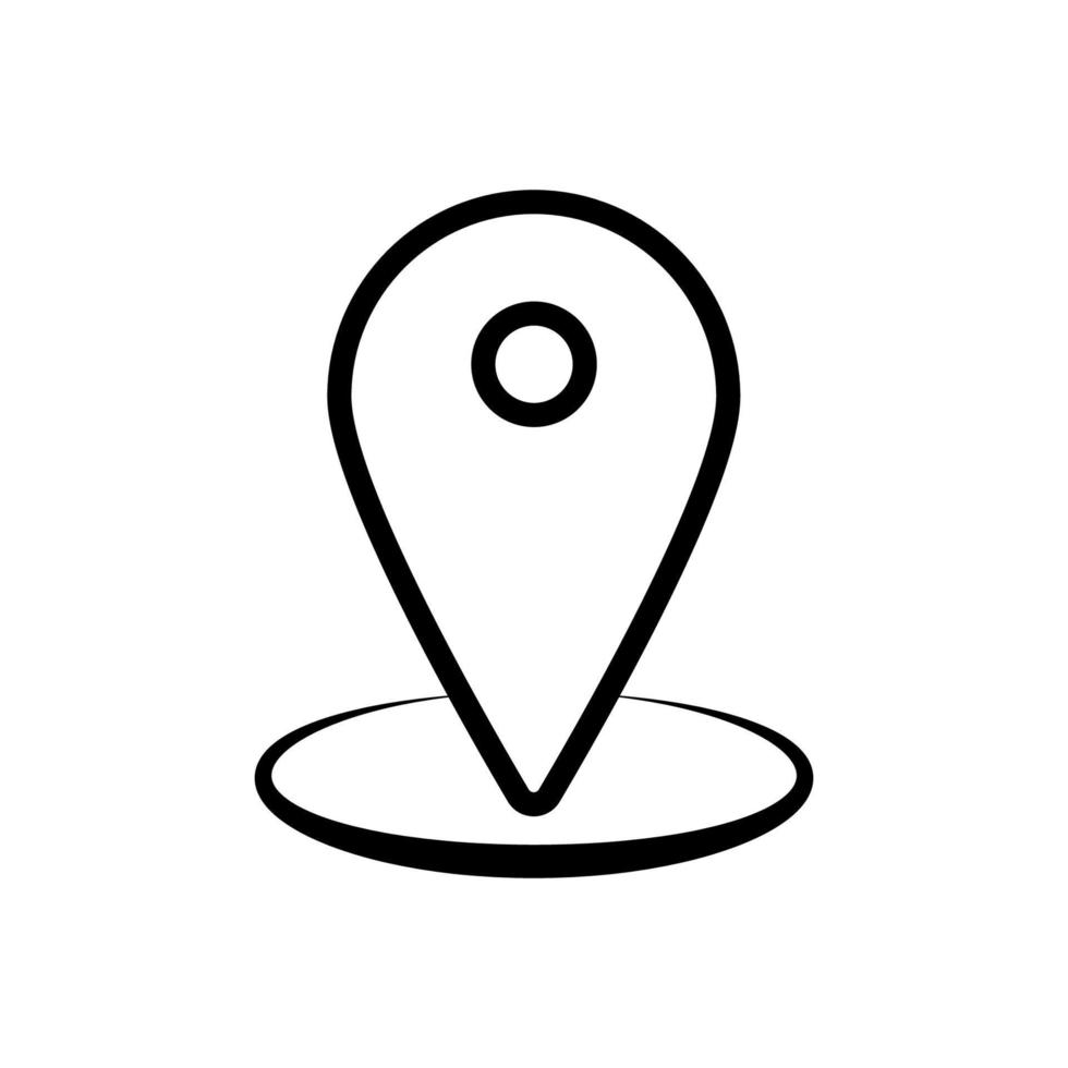 Locator-Icon-Vektor-Design-Vorlagen vektor