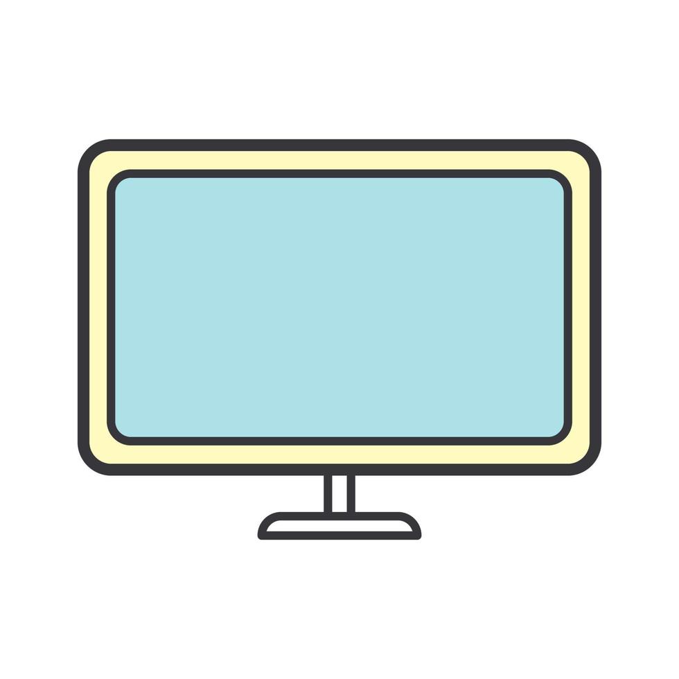 tv ikon vektor design mallar