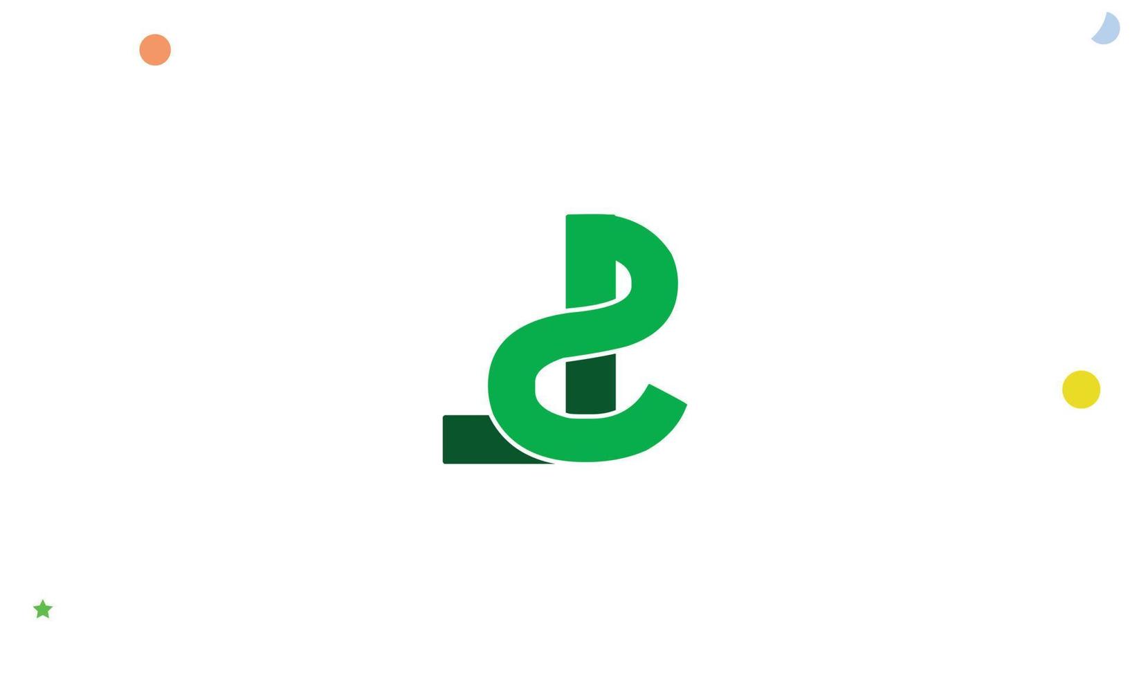 alphabet buchstaben initialen monogramm logo sl, ls, s und l vektor
