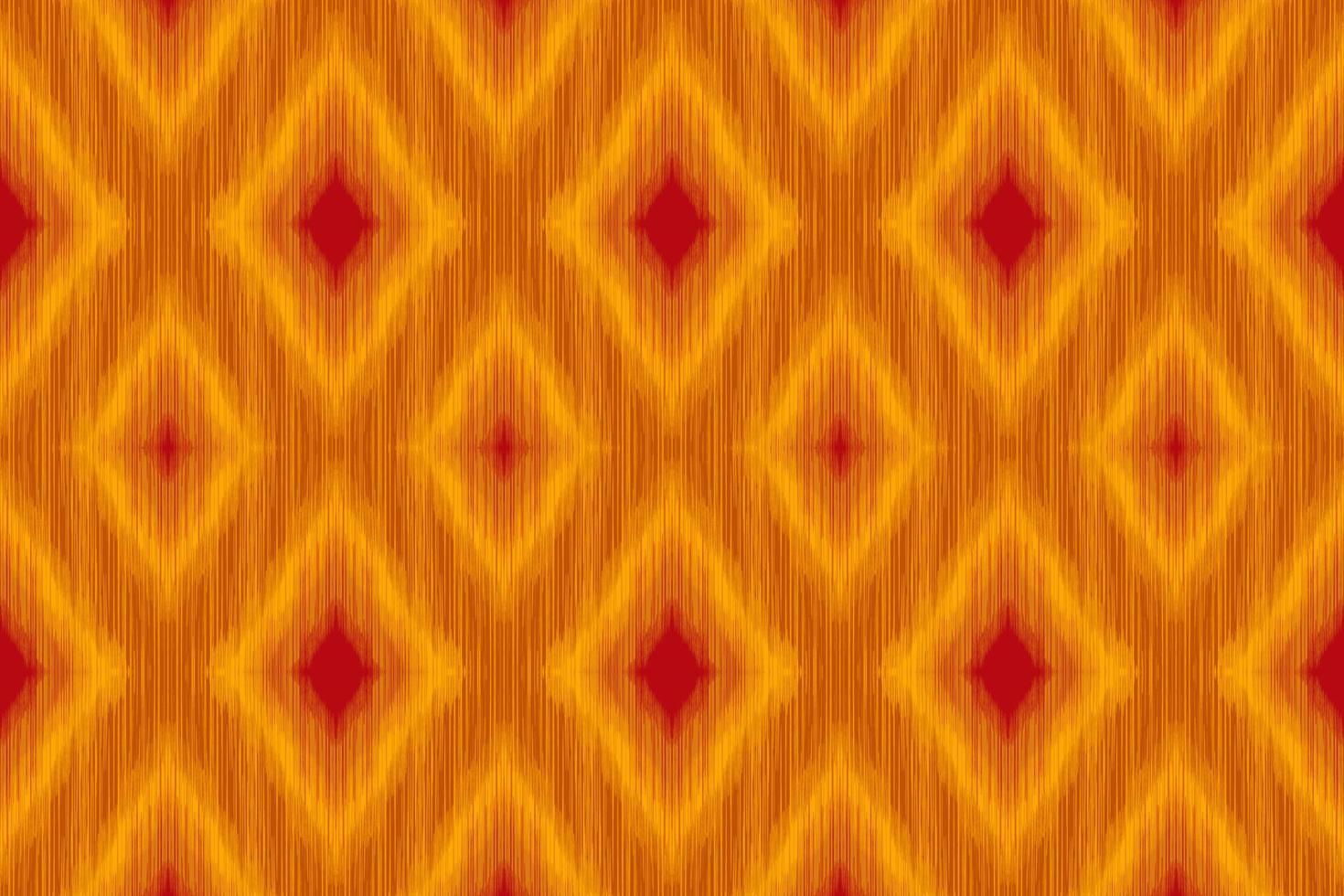 ikat ethnisches nahtloses musterdekorationsdesign. aztekischer stoffteppich boho mandalas textildekor tapete. Stammes- einheimische Motivblumenverzierungen traditioneller Stickereivektor illustrierter Hintergrund vektor