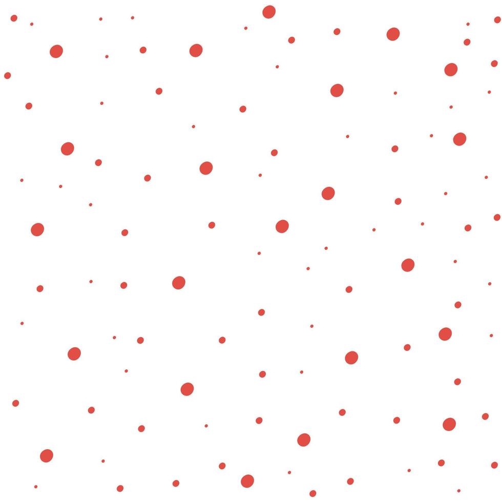 Punkthintergrund mit roter Farbe vektor