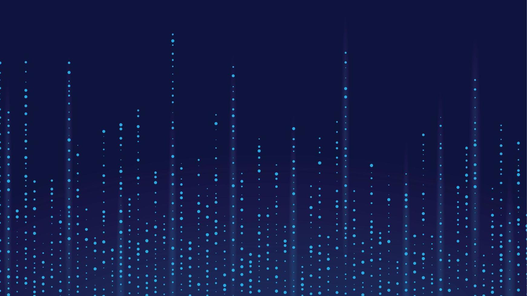 punkt blå mönster skärm led ljus lutning textur bakgrund. abstrakt teknologi stor data digital bakgrund. vektor