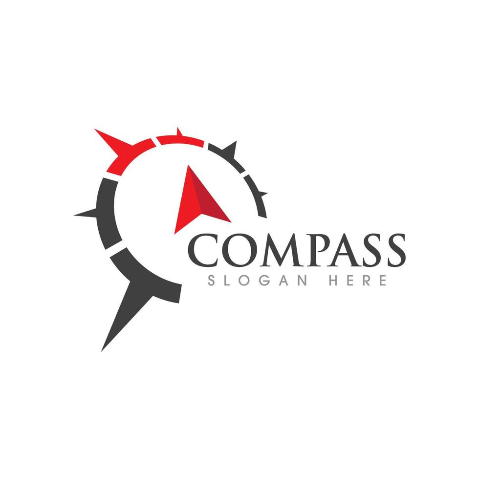 Kompass Vektor Icon Illustration Design