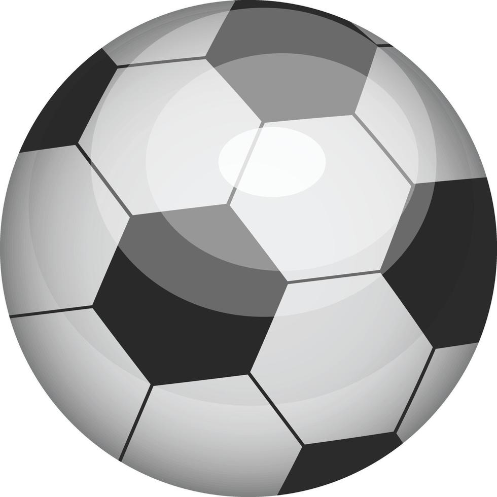 nette Fußballvektor-Illustrationsgraphik vektor