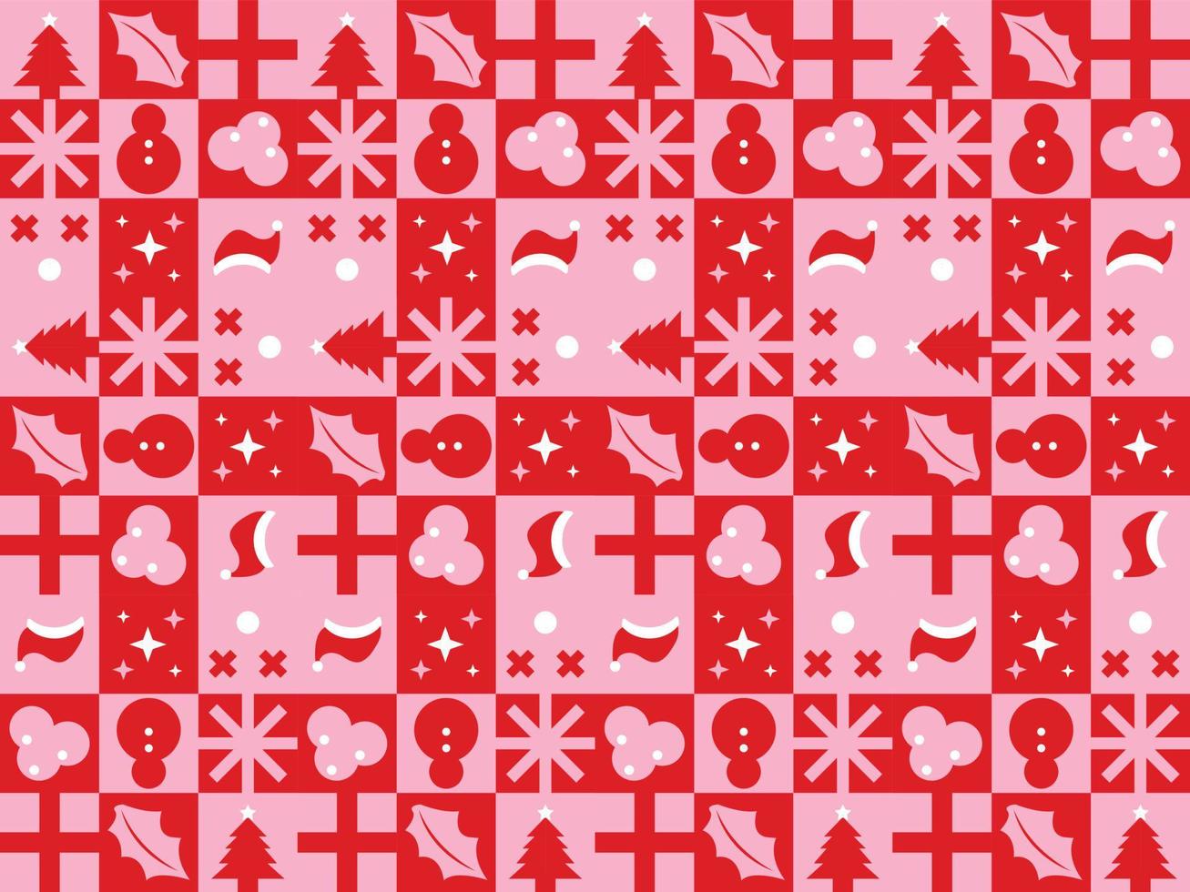 weihnachten geometrisch hintergrund muster nahtlos abstrakt vektor vorlage urlaub ornament winter kunst