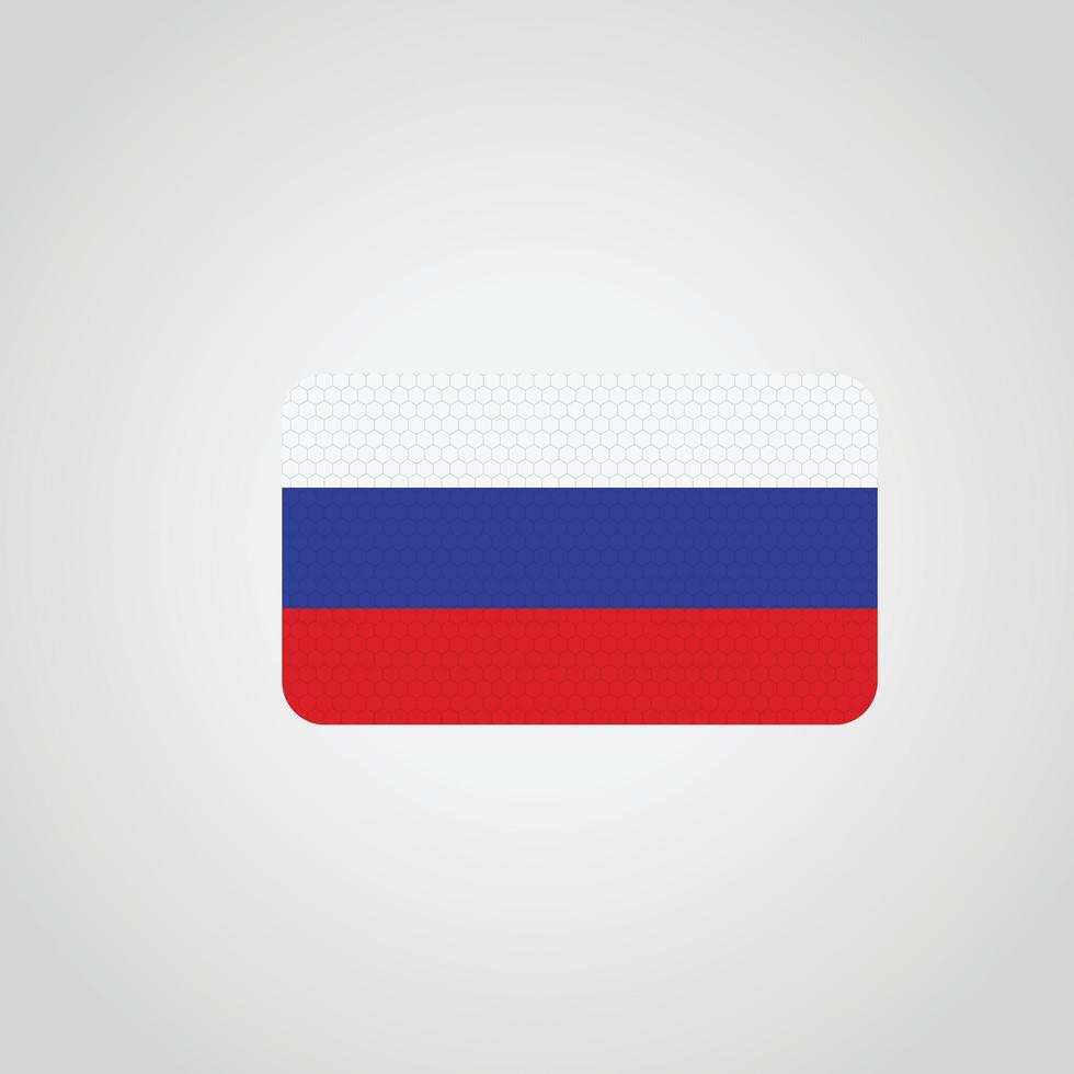 Ryssland flagga vektor
