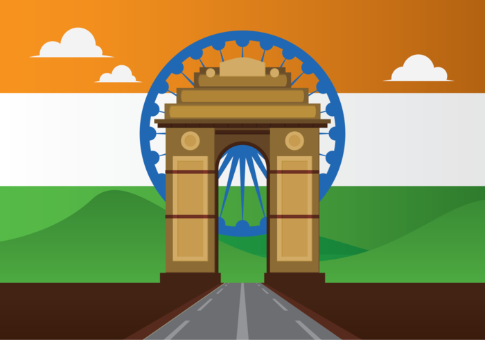 Indien Gate Vector