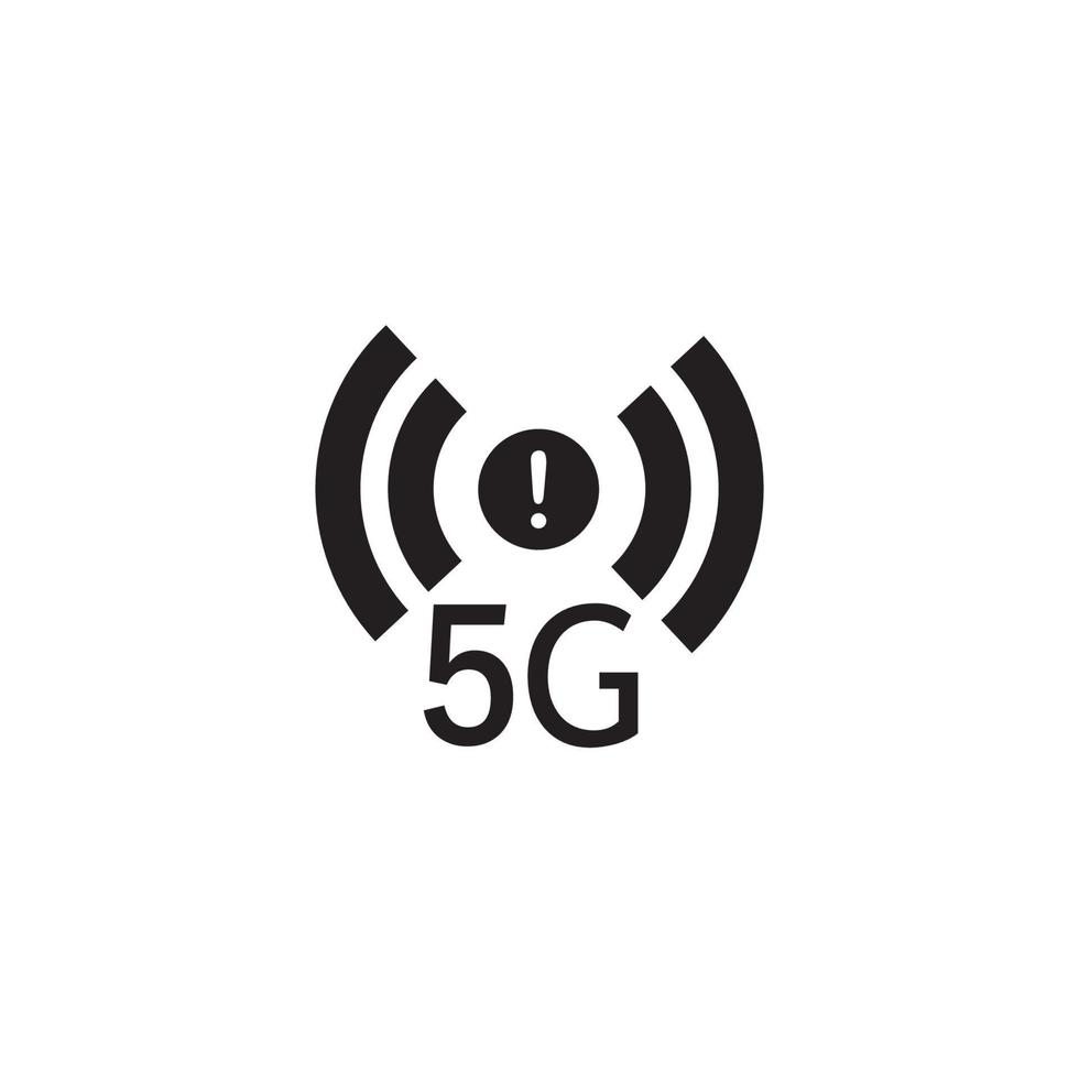 5g-Logo-Zeichen-Vektorvorlage vektor