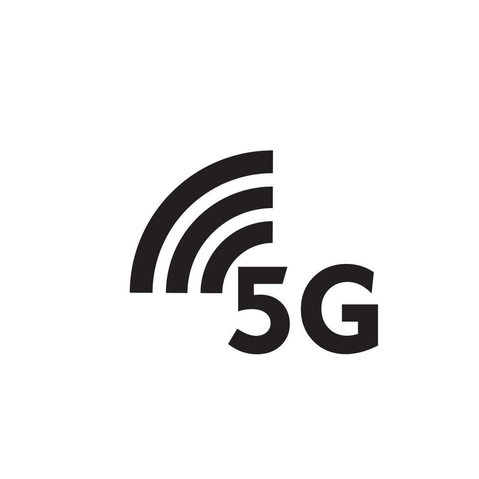 5g-Logo-Zeichen-Vektorvorlage vektor