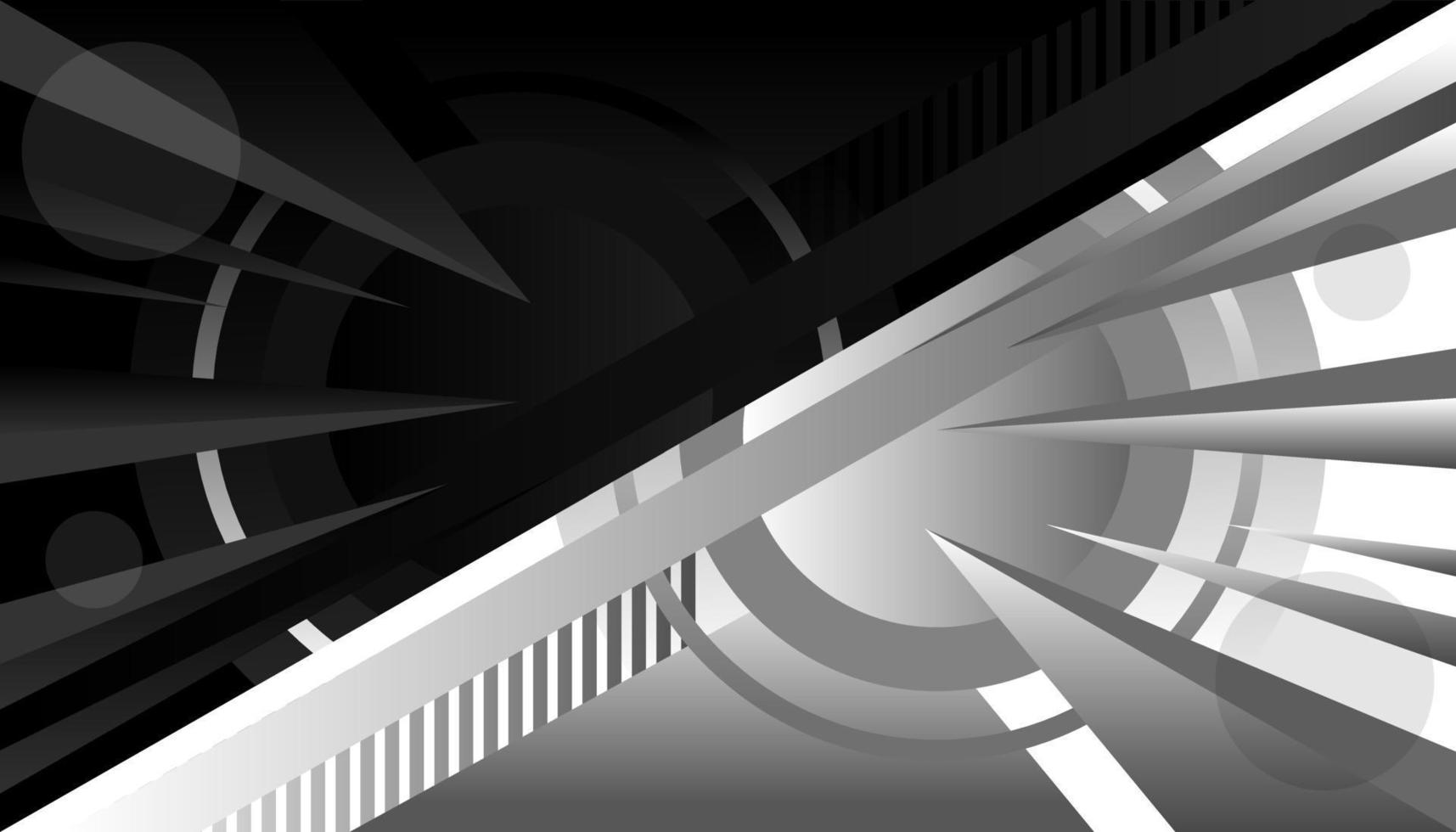 Hintergrund abstrakt schwarz und weiß vektor