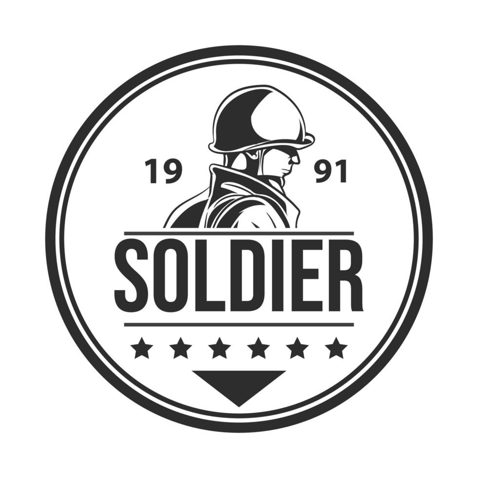 Soldat-Münzen-Vektor vektor