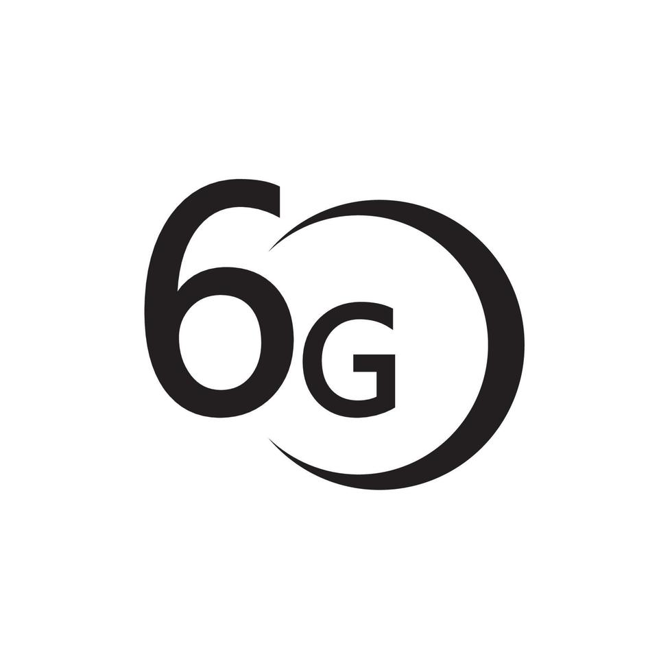 6g-Internet-Symbol vektor
