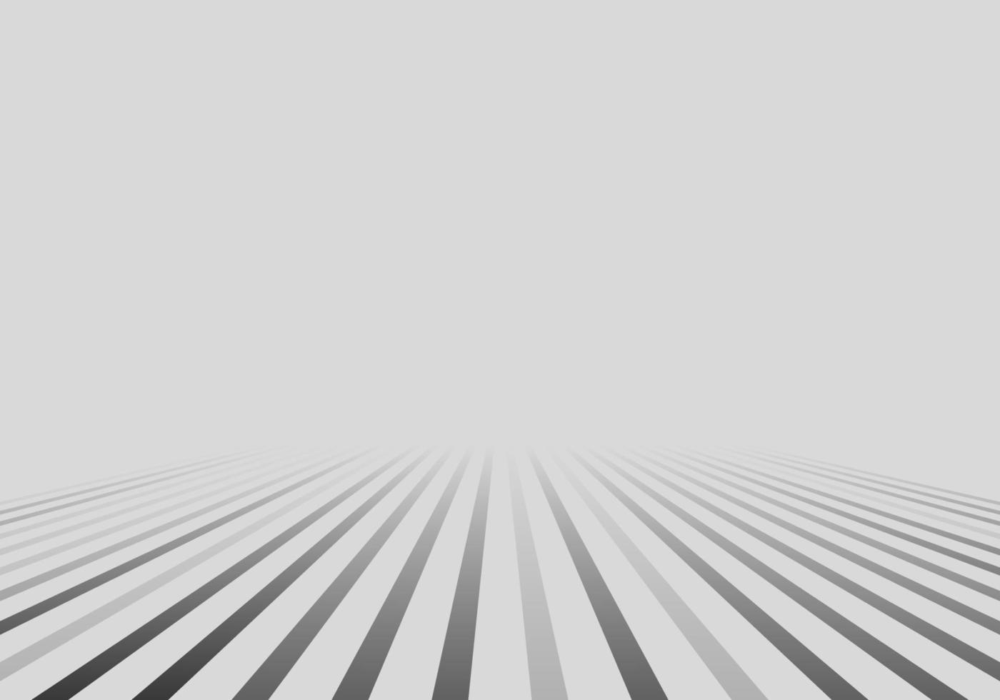 minimal perspektiv grå rader bakgrund. vektor illustration.