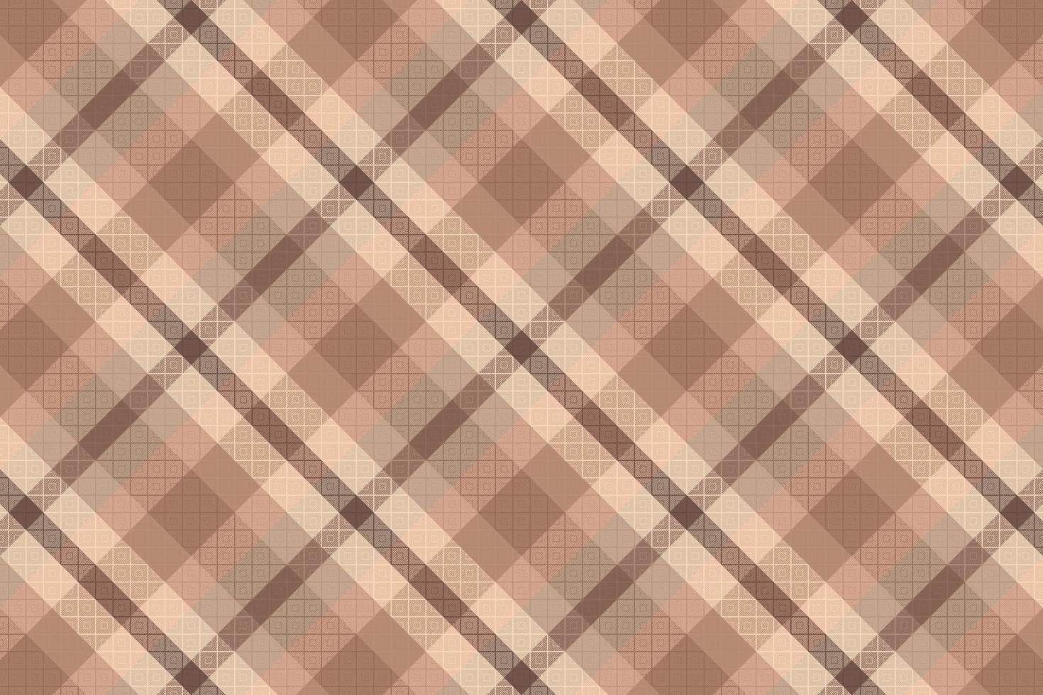 Tartan oder kariertes Vintage-Farbmuster. vektor