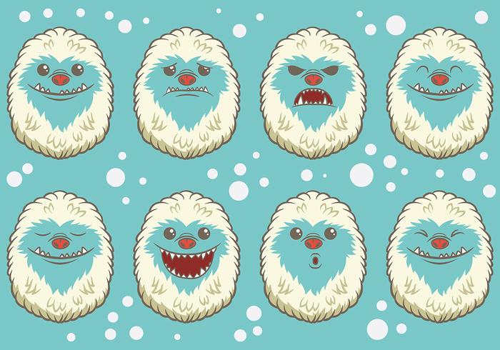 Gratis Yeti Ikoner Vector