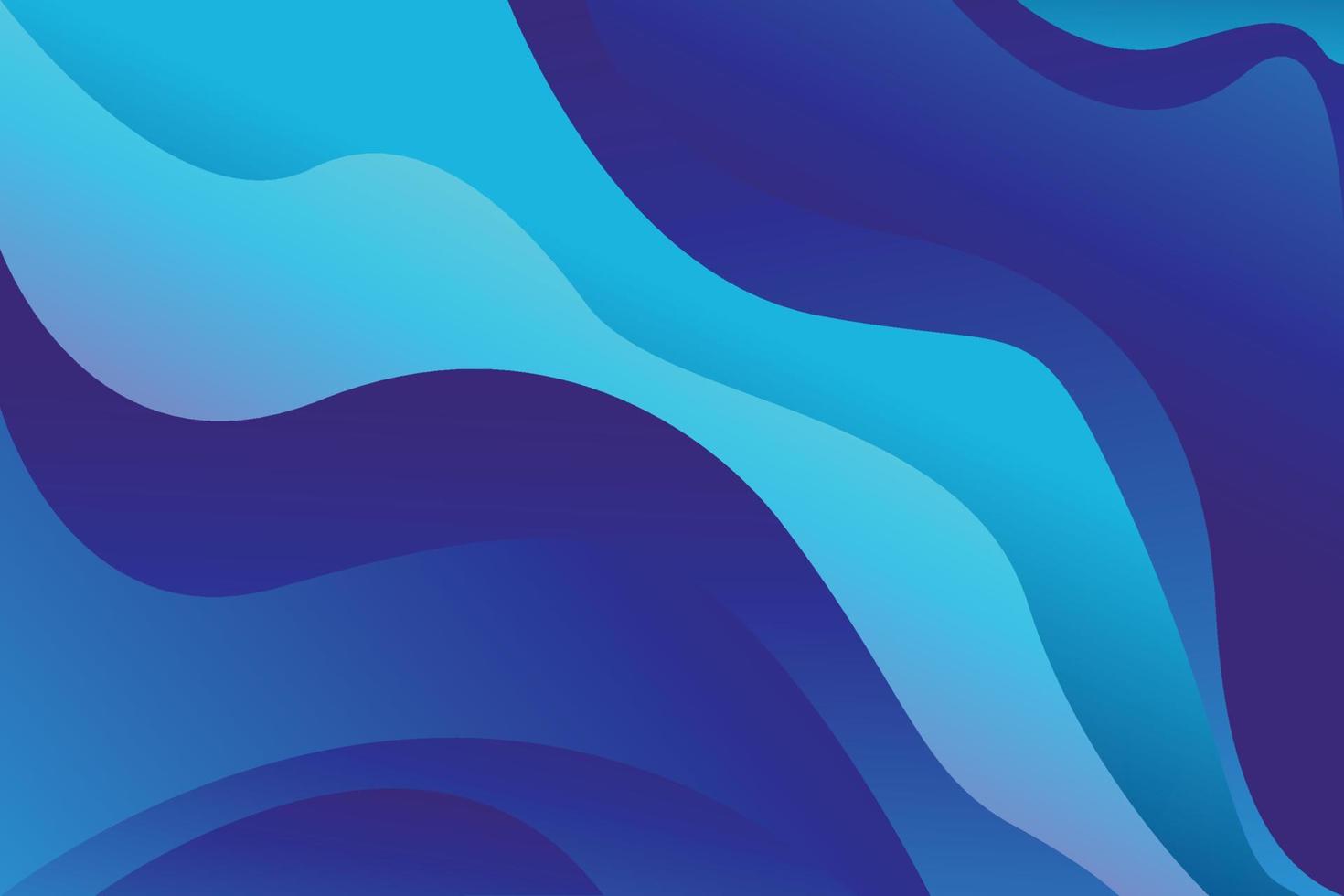 abstrakte blaue Welle Hintergrund eps10 Vektor