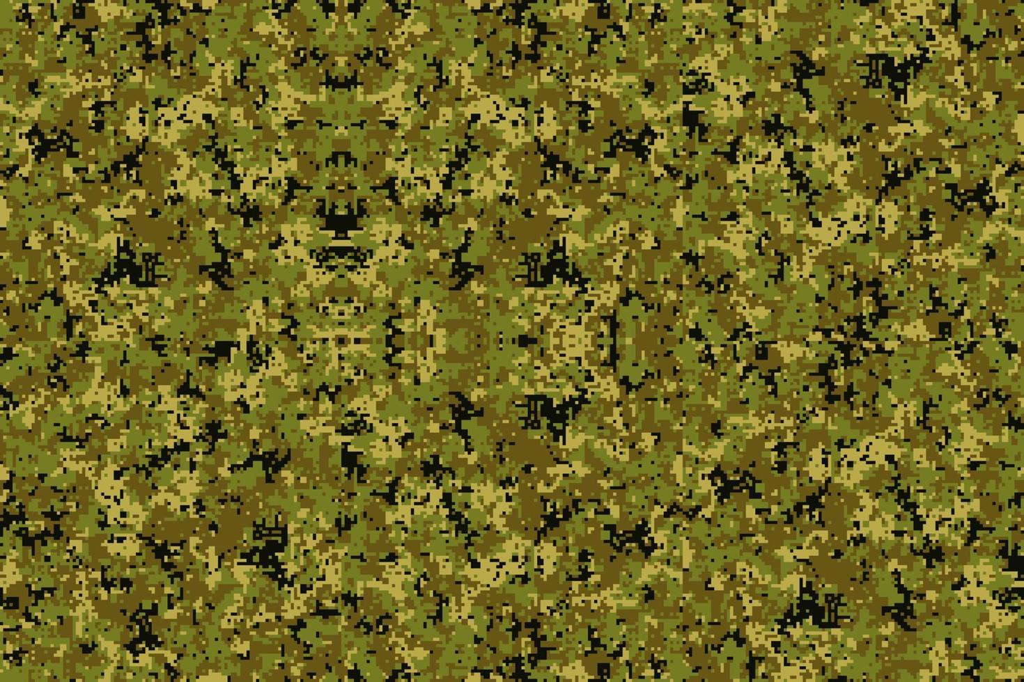 pixel kamouflage för en soldat armén enhetlig. modern camo tyg design. digital militär vektor bakgrund.