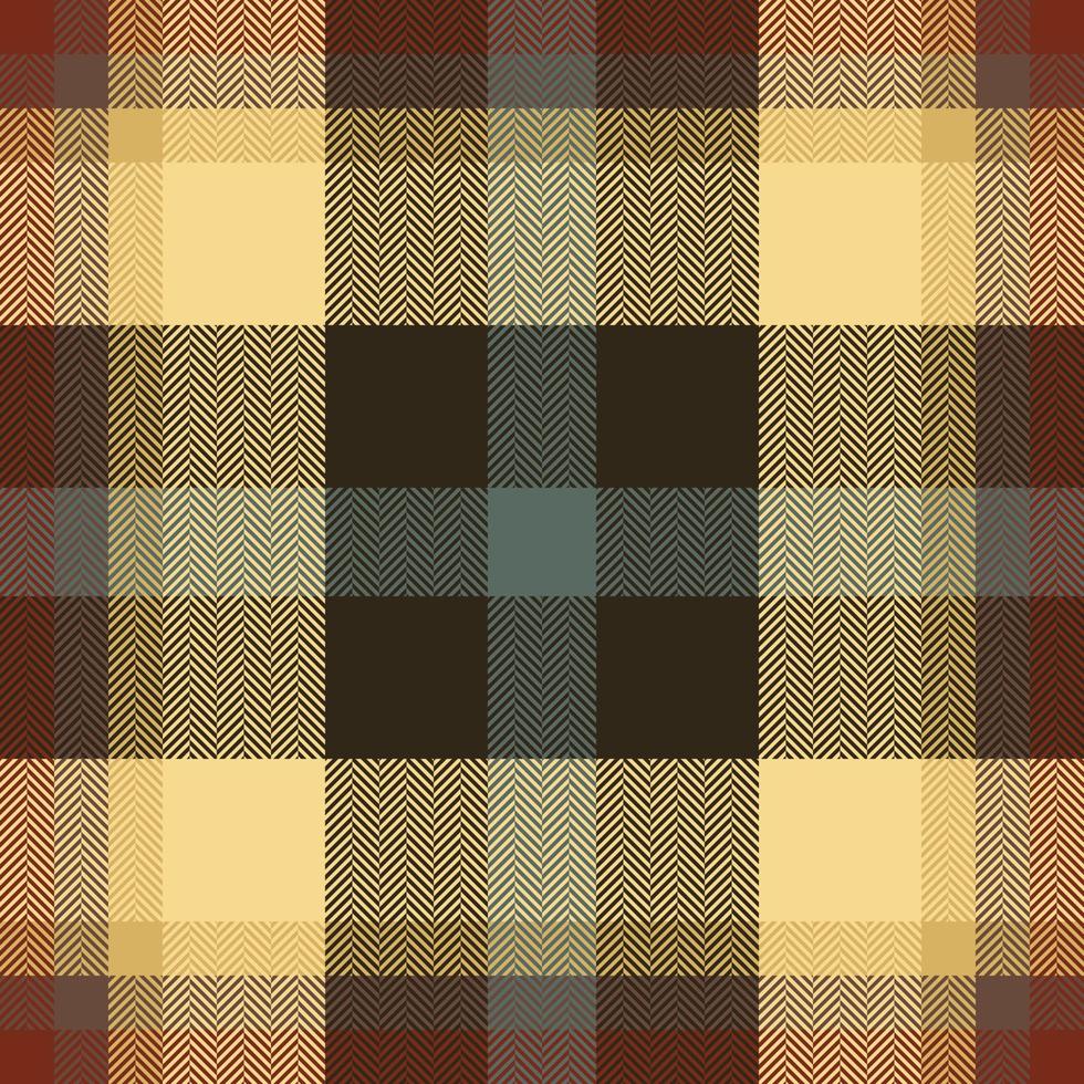 pläd kolla upp mönster. sömlös tyg textur. tartan textil- skriva ut. vektor