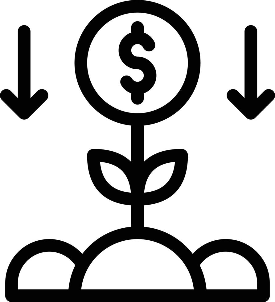 dollar vektorillustration på en bakgrund. premium kvalitetssymboler. vektorikoner för koncept och grafisk design. vektor