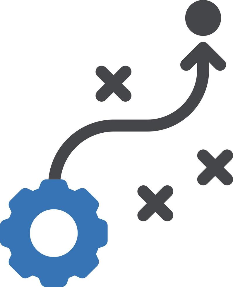 strategi vektorillustration på en background.premium kvalitet symbols.vector ikoner för koncept och grafisk design. vektor